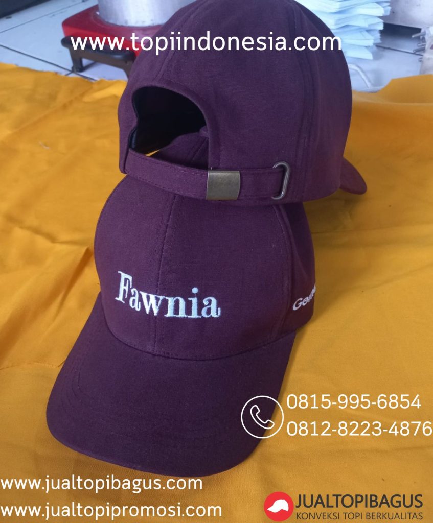 konveksi topi baseball keren jakarta Selatan